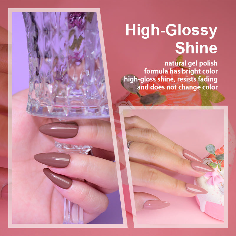 Cuti Color Series 15ml Gel Nail Polish, Gel Polish Set Soak Off LED Long-Wear Mirror Shine Essential Nail Gel Salon Manicure Design DIY at Home, 0.5 Fluid Ounces 15mlx1