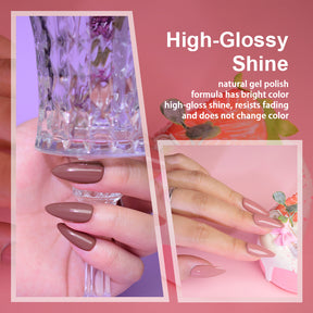 Cuti Color Series  15ml Gel Nail Polish,   Gel Polish Set Soak Off LED Long-Wear Mirror Shine Essential Nail Gel Salon Manicure Design DIY at Home, 0.5 Fluid Ounces 15mlx1