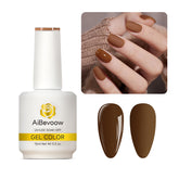 AiBevoow 32 Color Series Gel Polish  - 15ML Soak Off LED/UV Gel Nail Polish for Long Lasting Mirror Shine | Salon Quality Manicure for DIY Nails at Home