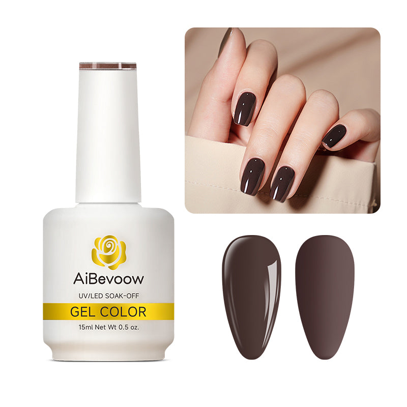 AiBevoow 32 Color Series Gel Polish  - 15ML Soak Off LED/UV Gel Nail Polish for Long Lasting Mirror Shine | Salon Quality Manicure for DIY Nails at Home