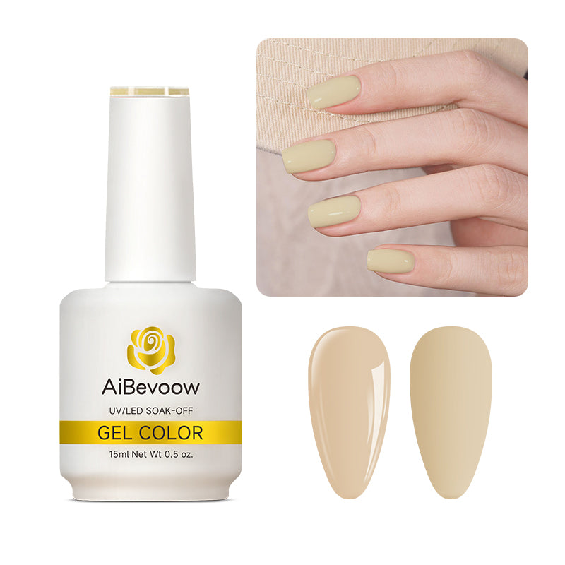 AiBevoow 32 Color Series Gel Polish  - 15ML Soak Off LED/UV Gel Nail Polish for Long Lasting Mirror Shine | Salon Quality Manicure for DIY Nails at Home