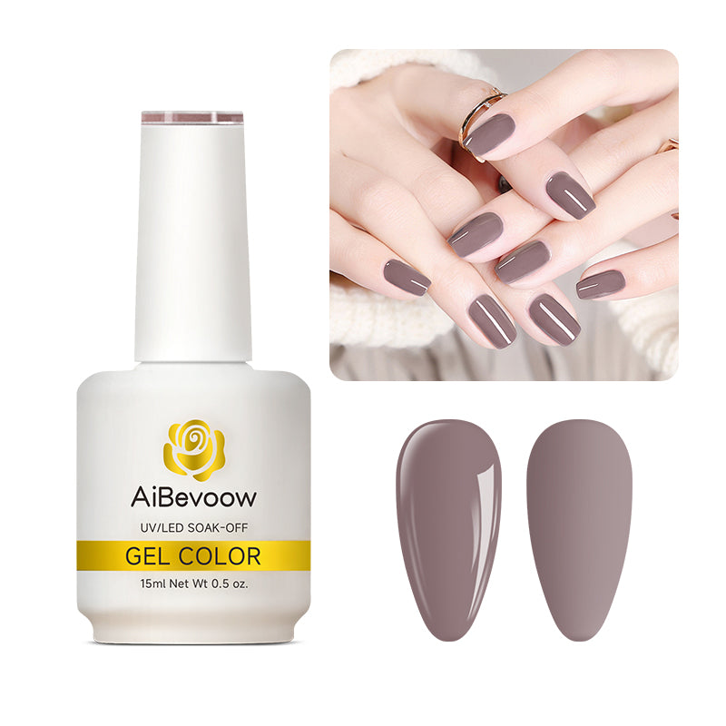 AiBevoow 32 Color Series Gel Polish  - 15ML Soak Off LED/UV Gel Nail Polish for Long Lasting Mirror Shine | Salon Quality Manicure for DIY Nails at Home