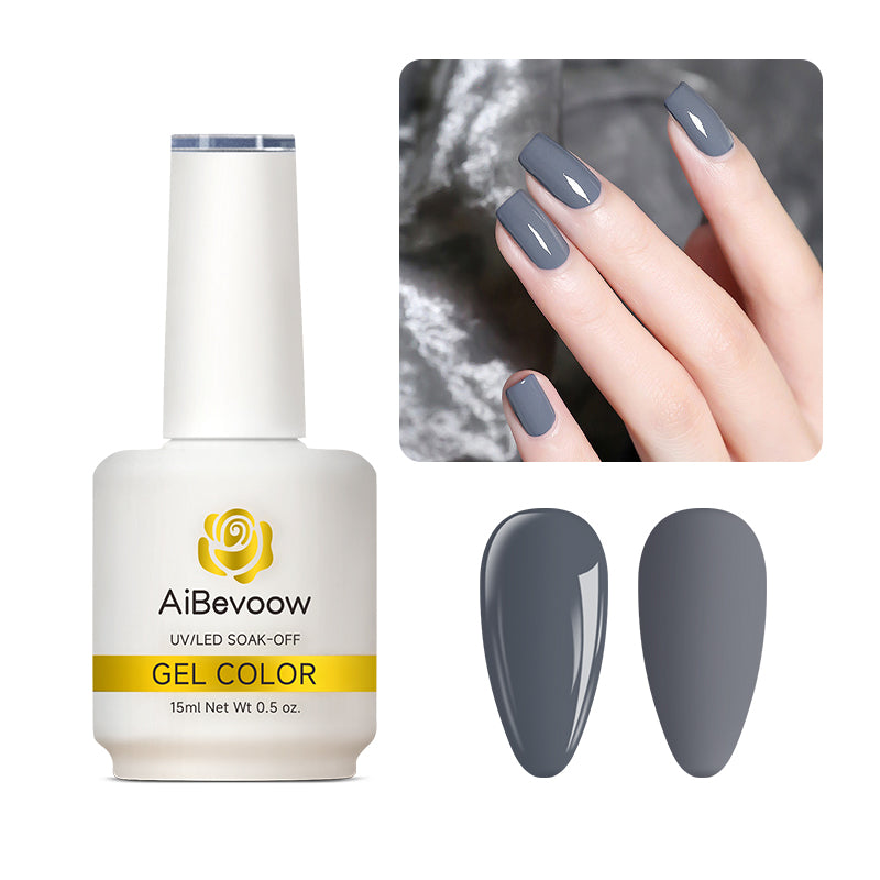 AiBevoow 32 Color Series Gel Polish  - 15ML Soak Off LED/UV Gel Nail Polish for Long Lasting Mirror Shine | Salon Quality Manicure for DIY Nails at Home