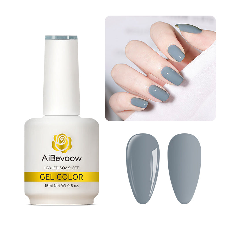 AiBevoow 32 Color Series Gel Polish  - 15ML Soak Off LED/UV Gel Nail Polish for Long Lasting Mirror Shine | Salon Quality Manicure for DIY Nails at Home