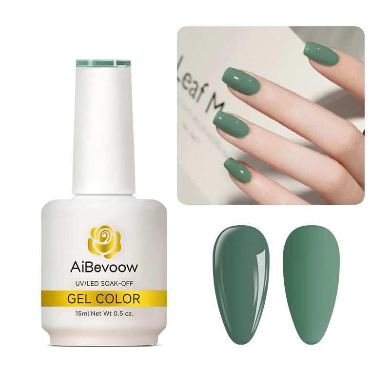 AiBevoow 32 Color Series Gel Polish  - 15ML Soak Off LED/UV Gel Nail Polish for Long Lasting Mirror Shine | Salon Quality Manicure for DIY Nails at Home