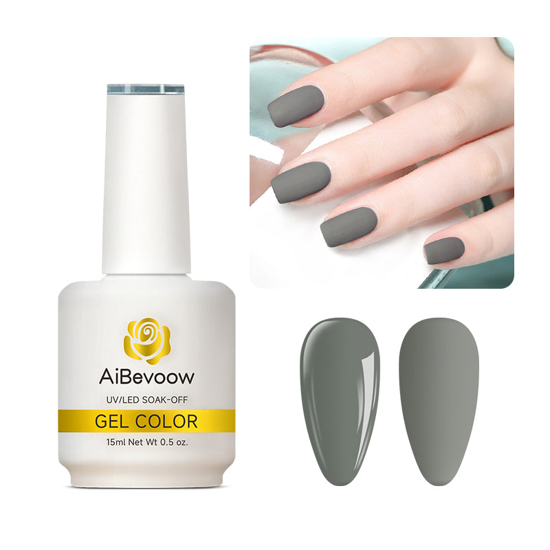 AiBevoow 32 Color Series Gel Polish  - 15ML Soak Off LED/UV Gel Nail Polish for Long Lasting Mirror Shine | Salon Quality Manicure for DIY Nails at Home