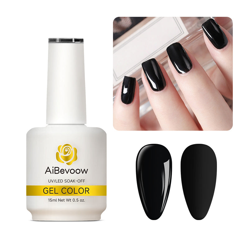 AiBevoow 32 Color Series Gel Polish  - 15ML Soak Off LED/UV Gel Nail Polish for Long Lasting Mirror Shine | Salon Quality Manicure for DIY Nails at Home
