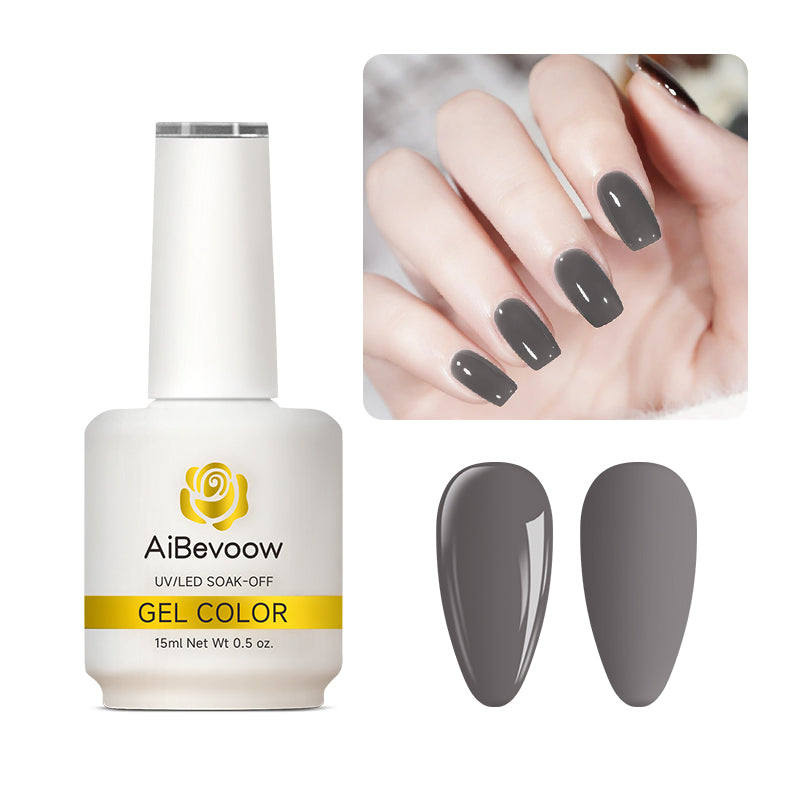 AiBevoow 32 Color Series Gel Polish  - 15ML Soak Off LED/UV Gel Nail Polish for Long Lasting Mirror Shine | Salon Quality Manicure for DIY Nails at Home