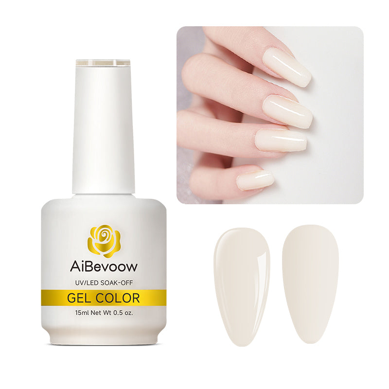 AiBevoow 32 Color Series Gel Polish  - 15ML Soak Off LED/UV Gel Nail Polish for Long Lasting Mirror Shine | Salon Quality Manicure for DIY Nails at Home